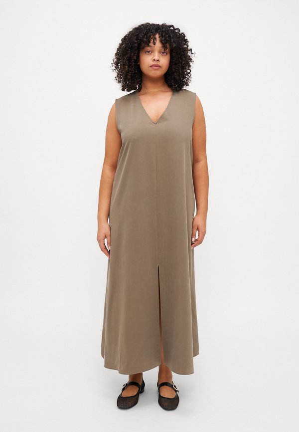 MORA - Maxi dress - verde kaki