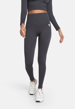 SEAMLESS - Legíny - dark grey