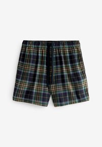 Next MOTIONFLEX COSY SET - Pizsama szett - pale green navy blue check