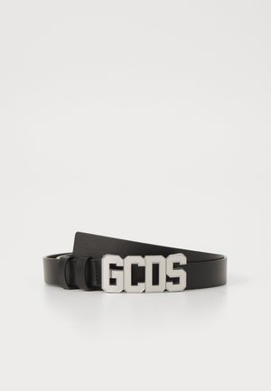 GCDS LOGO BELT UNISEX - Belt - black