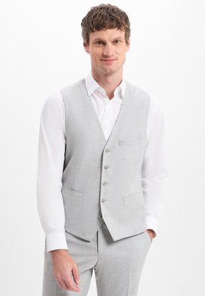 FINSHLEY & HARDING Waistcoat - hellgrau