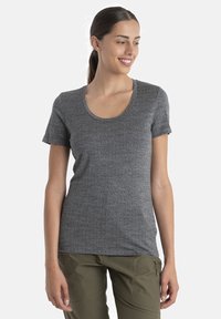 icebreaker MERINO 150 LIGHT WEIGHT TECH LITE II GRAPHIC - T-shirt print - MEDIUM GREY