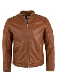 Lederjacken24 ARROW - Lederjacke - cognac