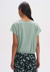 OPUS Basic T-shirt - aqua green