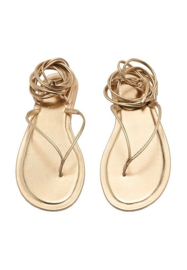 ORIOL - T-bar sandals - gold4