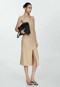 Mango Shirt dress - sand