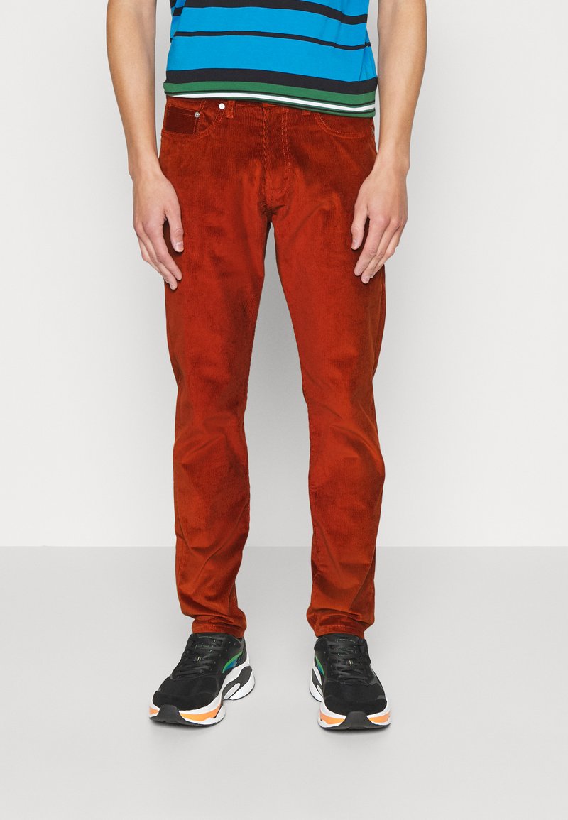 PS Paul Smith TAPERED FIT JEAN Jeans Tapered Fit orange/blue denim