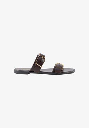 KESLEM, SANDALIAS KESLEM, MUJER - Sandalias planas - marrón