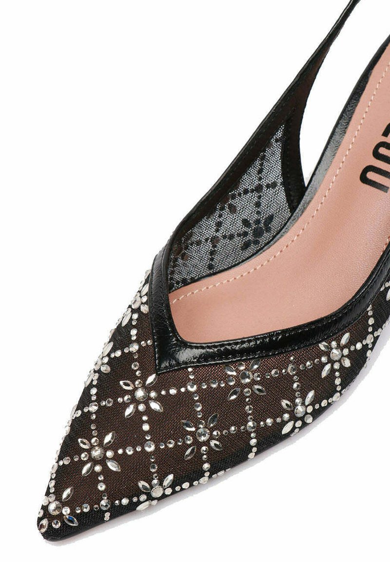 Tacco Basso Zalando Decollete Maculate Scarpe Color Carne Con