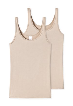 2-PACK ESSENTIALS - Undertrøjer - sand
