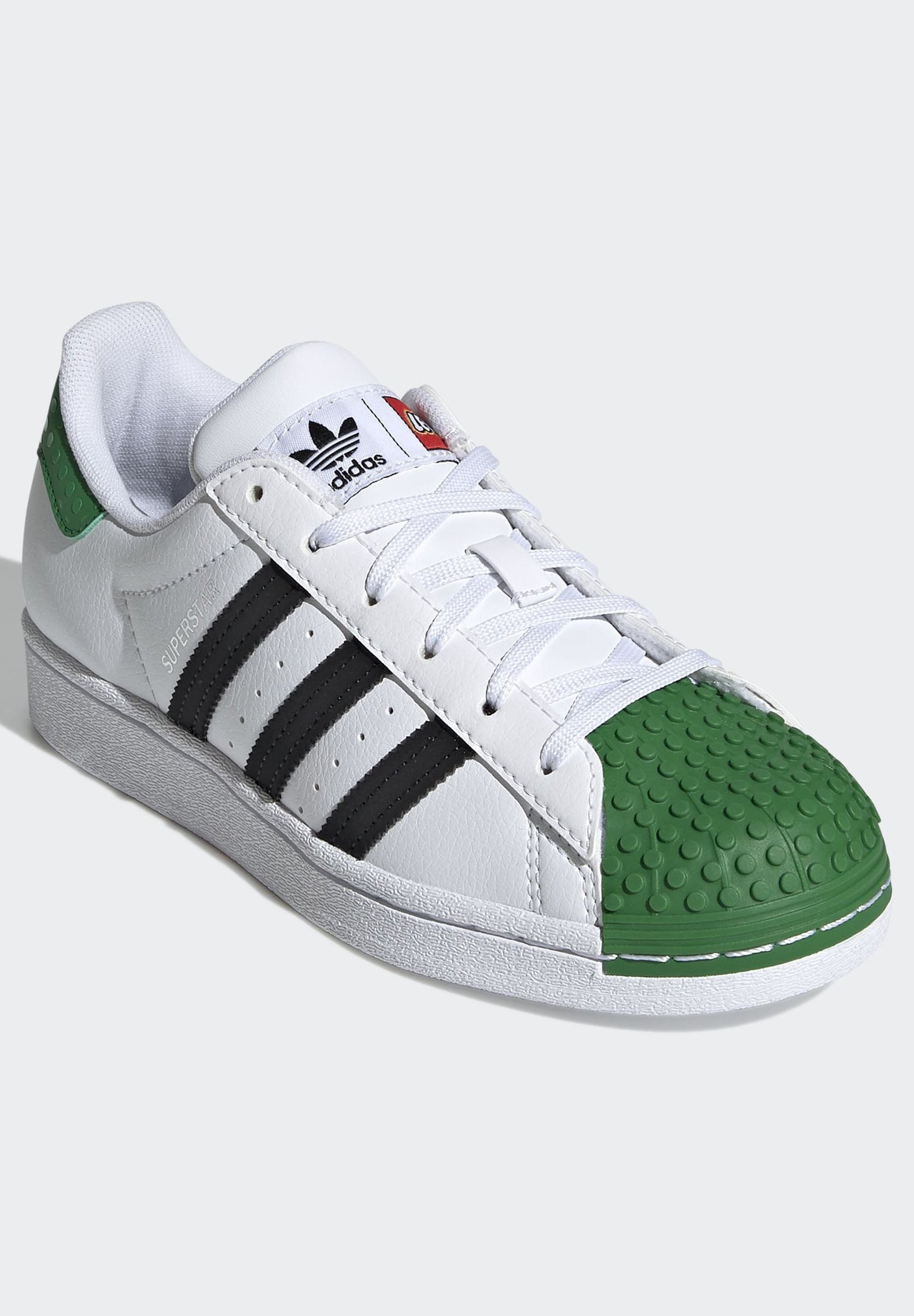 adidas Originals X LEGO SUPERSTAR ORIGINALS - Sneaker low - white/weiß -  Zalando.de