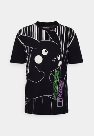 UNISEX - Printtipaita - black