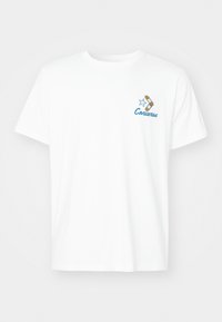 SWINGING SKELETON - Tricou cu imprimeu - white