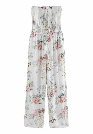 Next REGULAR FIT - Jumpsuit - white floral