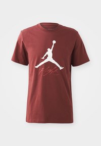 JUMPMAN FLIGHT TEE - T-shirts print - dark pony/white