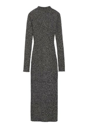 Svetríkové šaty - black