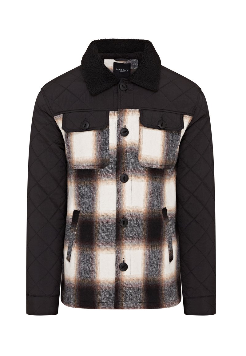 Brave Soul Lichte jas zwart