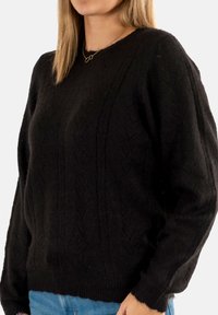 ICHI Pullover - noir