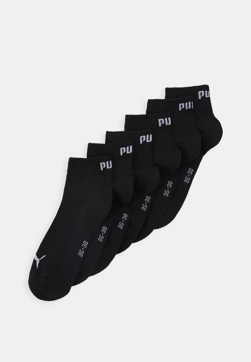 Puma UNISEX 6 PACK - Sportske čarape - black