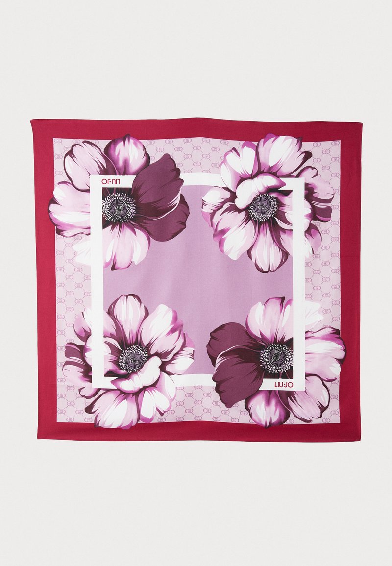 LIU JO - FOULARD MAXI FLOWER - Tuch - sangria, Vergrößern