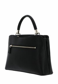 Guess GIZELE COMPARTMENT SATCHEL - Borsa a mano - black
