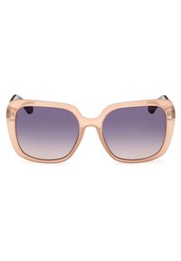 Guess QUADRATISCHE FORM - Gafas de sol - glänzend beige