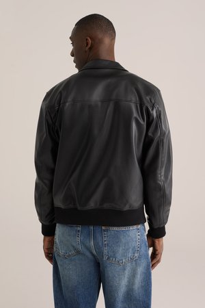 WE Fashion Műbőr dzseki - black