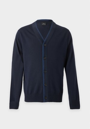 PS Paul Smith, MENS CARDIGAN BUTTON - Gilet - very dark navy