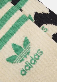 adidas Originals X FARM RIO CREW 2 PACK - Zoknik - crystal sand/black