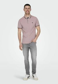 Only & Sons FLETCHER REG SS NOOS - Poloshirt - copper brown
