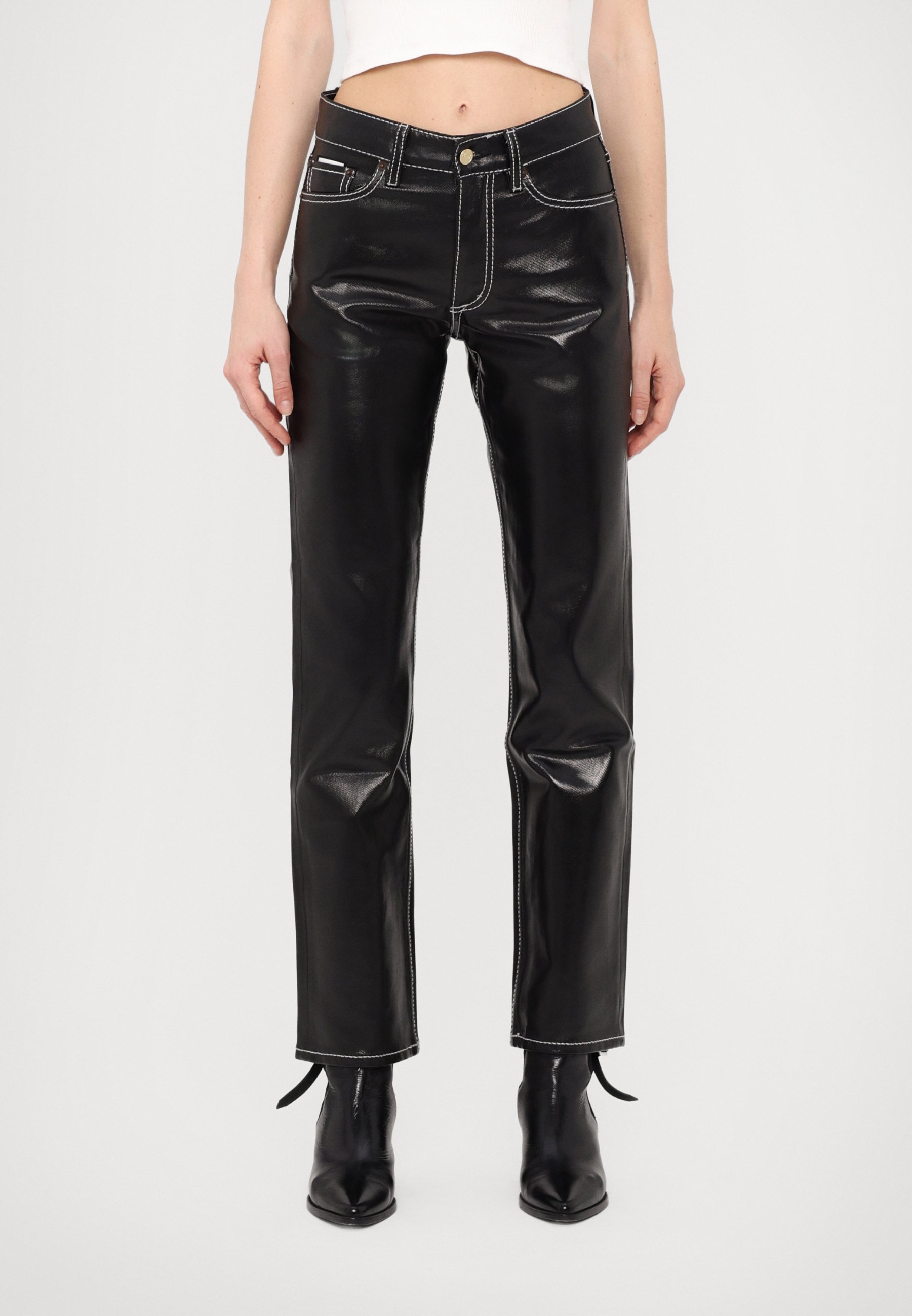 EYTYS ORION - Slim fit jeans - tar black/black - Zalando