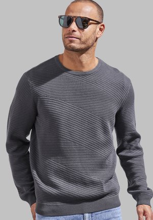 RUNDHALS - Pullover - anthrazit