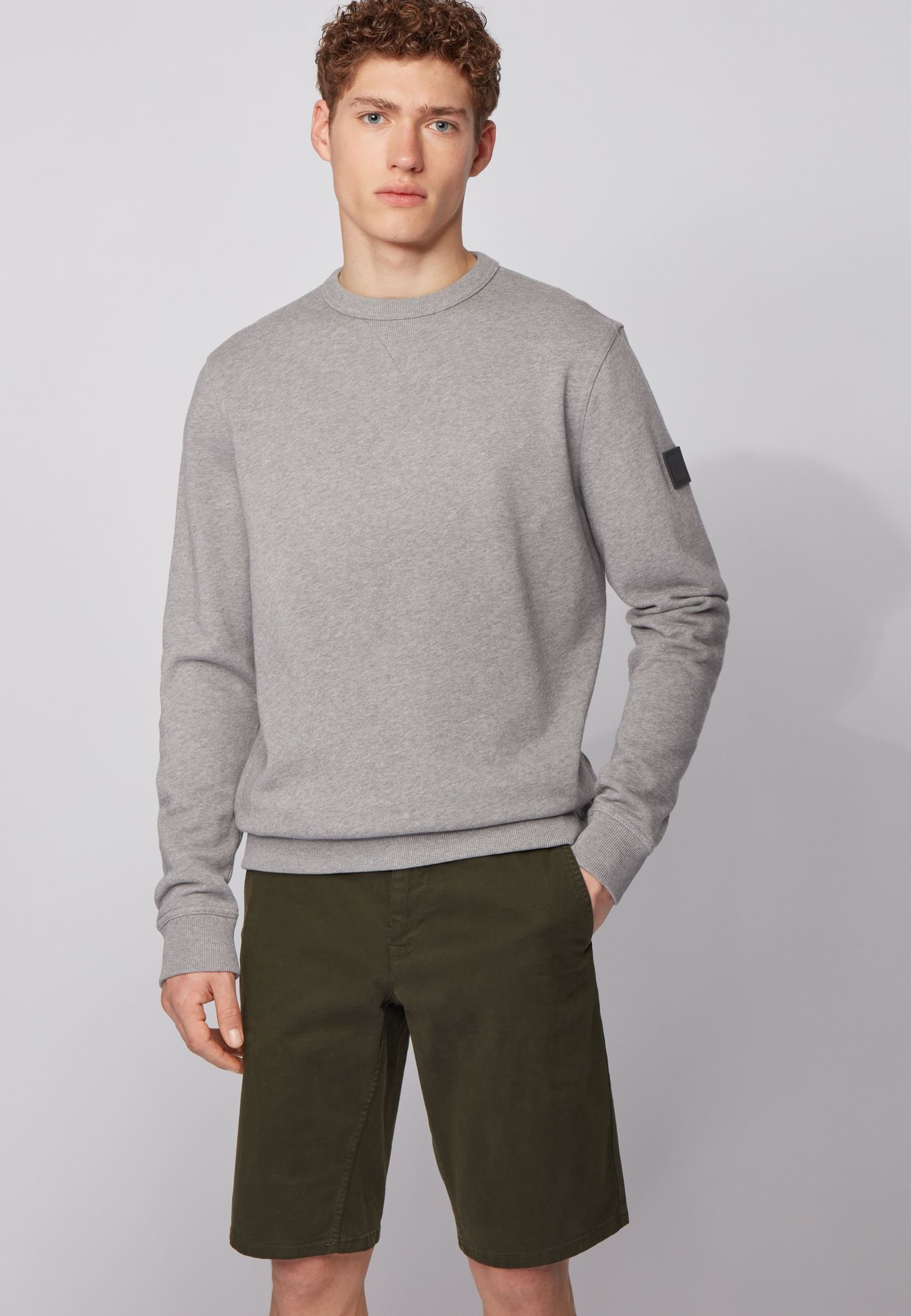 boss grey sweatshirt
