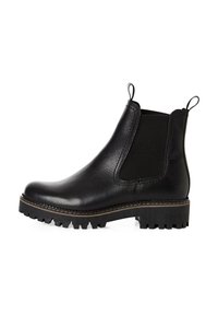 Tamaris ELEGANTE MIT REMOVABLE SOCK - Botines bajos - black leather