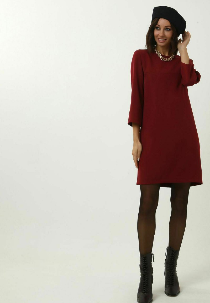 Damen Freizeitkleider | Awesome Apparel Freizeitkleid bordeaux - OX70381 Damen Freizeitkleider | Awesome Apparel Freizeitkleid bordeaux - OX70381