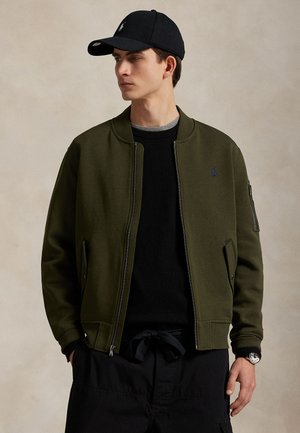 Polo Ralph Lauren, FLIGHT JACKET - Яке бомбър - company olive
