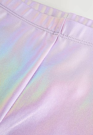 Next REGULAR FIT - COATED  - Leggings - Pantaloni - lilac iridescent
