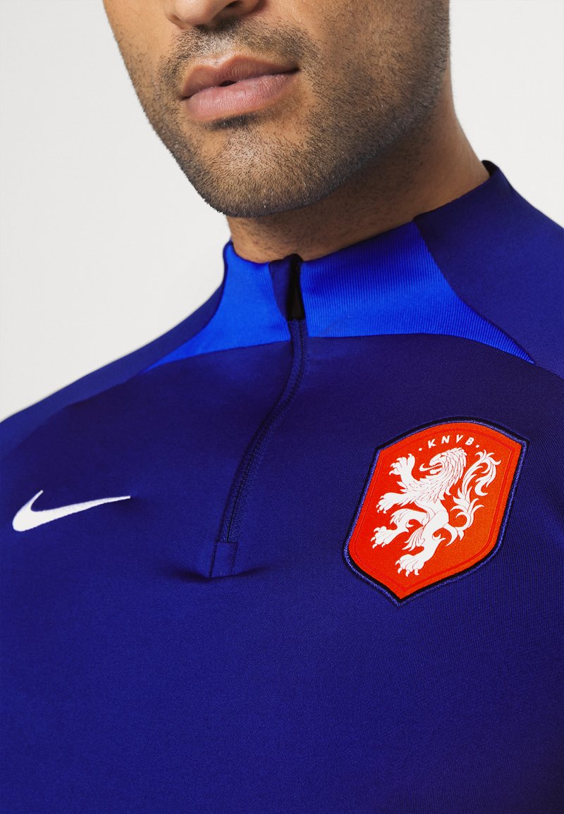 Nike Performance NETHERLANDS KNVB STRIKE DRILL - Longsleeve - deep royal  blue/hyper royal/white/blauw - Zalando.nl knvb polo blauw