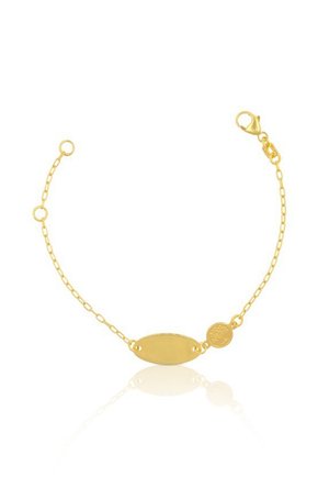 ANKER GRAVURPLATTE LEBENSBAUM - Bracciale - gelbgold-coloured