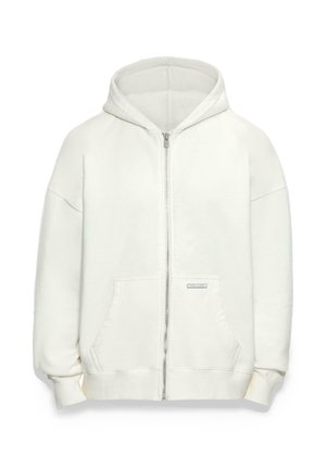 Dropsize, SUPER HEAVY - Felpa con zip - creamwhite
