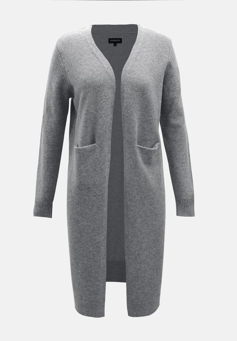 Even&Odd Vest grijs gemêleerd