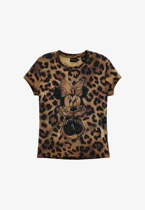 Desigual, PRINTED DISNEY™ T-SHIRT - Trükipildiga T-särk - brown
