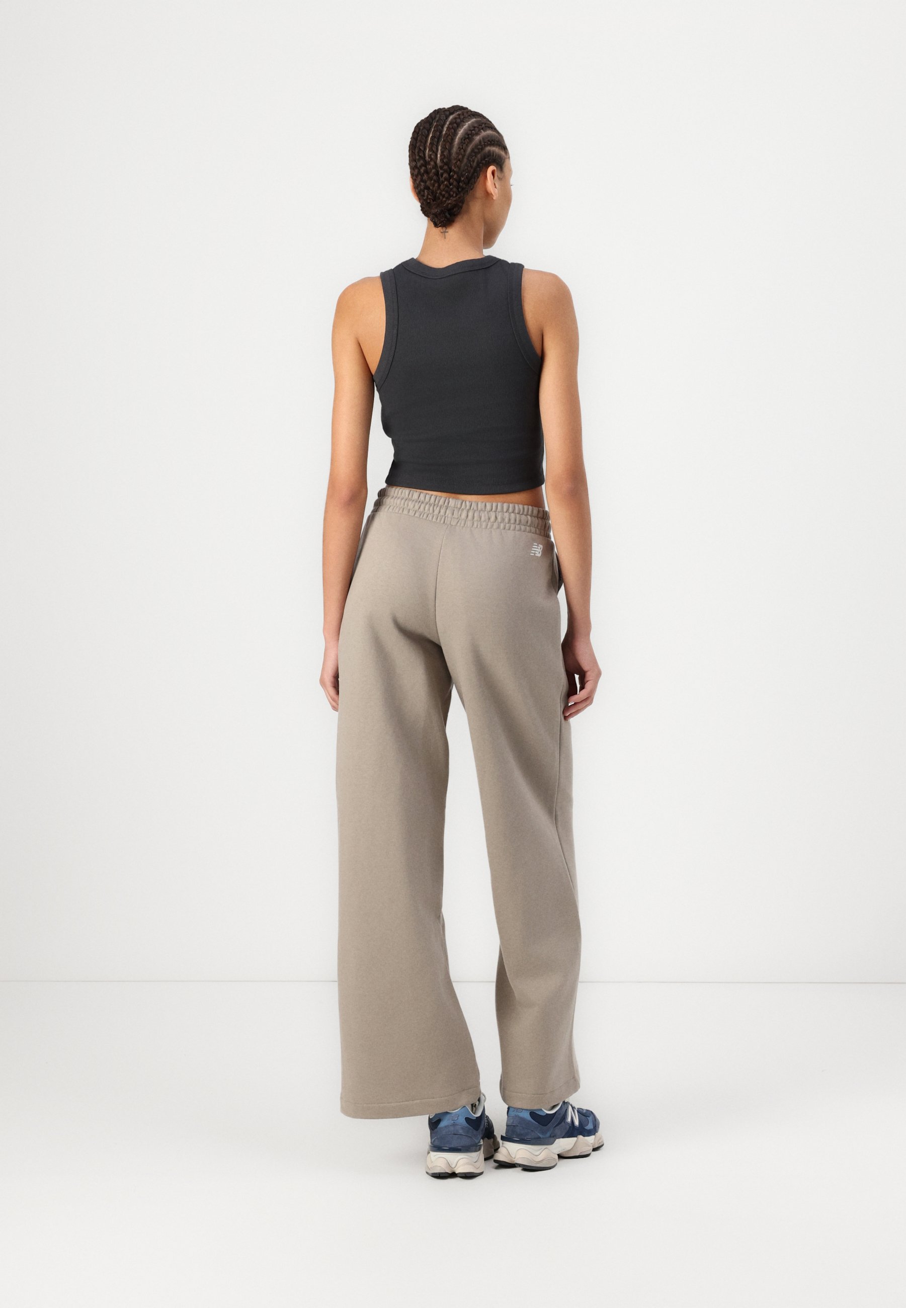 New Balance WIDE LEG JOGGER - Tracksuit bottoms - dockside