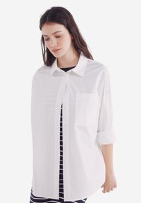 Overhemdblouse - white