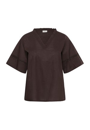 Kaffe Curve, KCVALERIA BLOUSE - Blouse - coffee bean