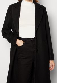 VILA Cappotto classico - black