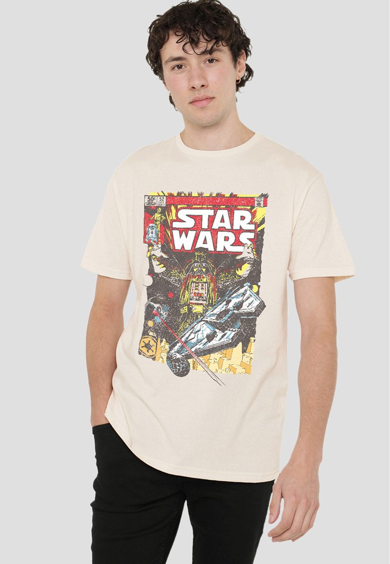 Star Wars T-shirt print beige
