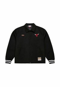 Mitchell & Ness COACHES VARSITY CHICAGO BULLS - Jeansjacke - black
