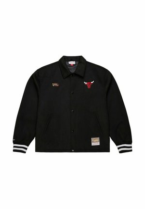 COACHES VARSITY CHICAGO BULLS - Jeansjacke - black