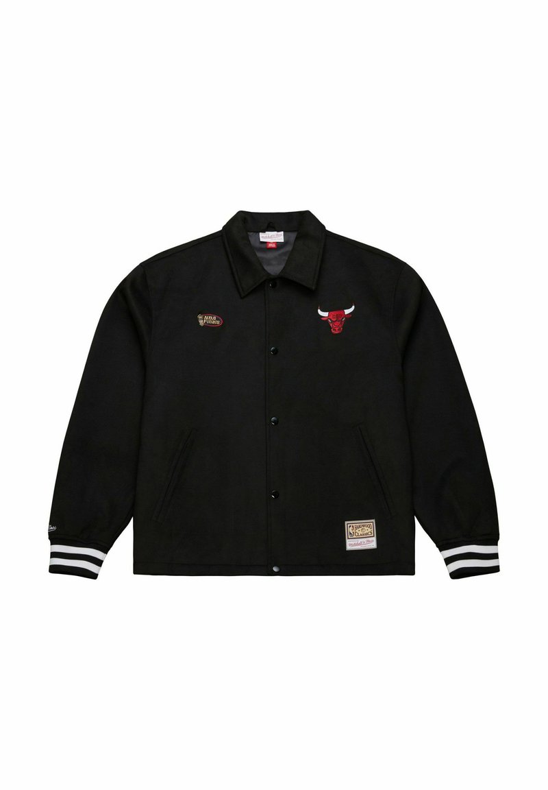 Mitchell & Ness COACHES VARSITY CHICAGO BULLS - Jeansjacke - black